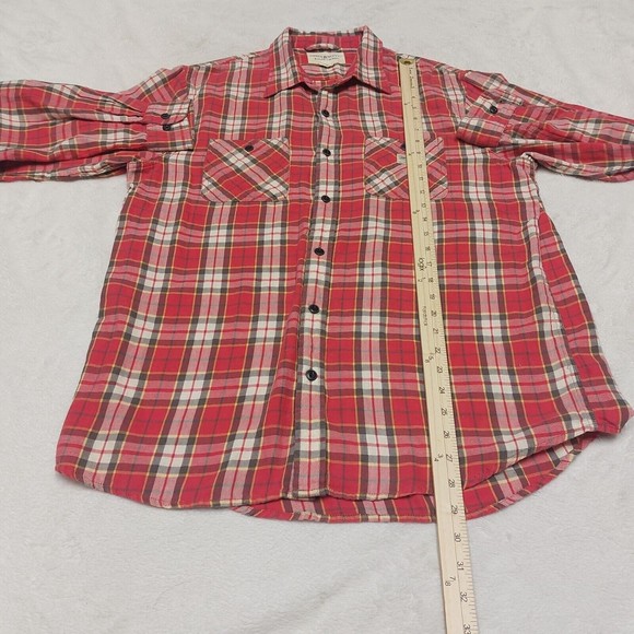 Denim & Supply Ralph Lauren Flannel Lightweight Long Sleeve Button Up Size Large - Picture 4 of 8